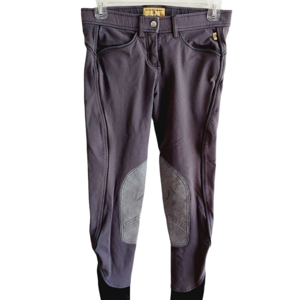 Devon-Aire Fine Riding Apparel Breeches Size 26 Gray Equestrian Pants Western